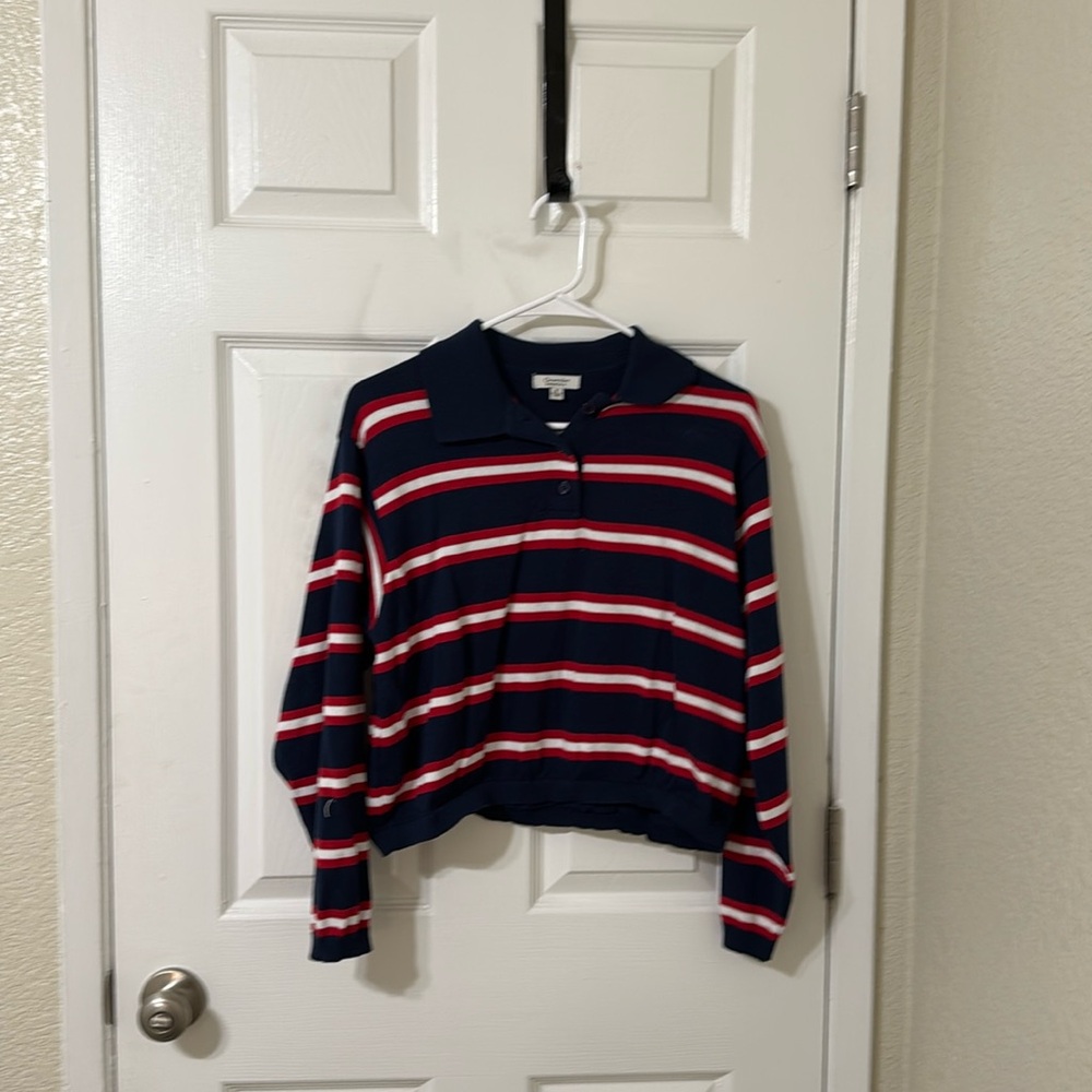 Striped sweater size small